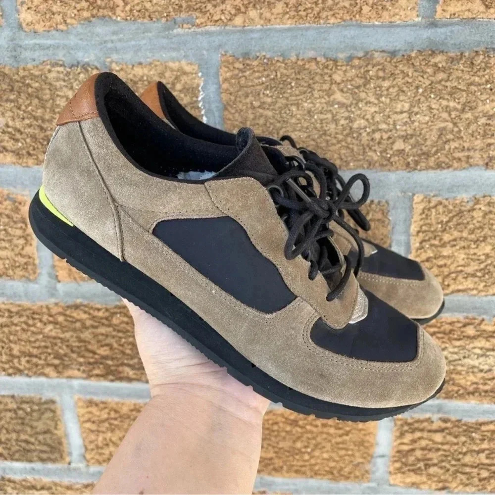 Paul Smith Tan and Black Sneakers